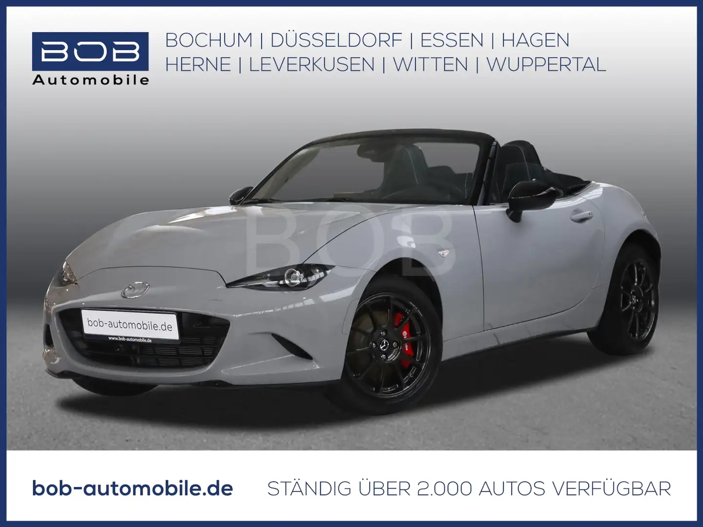 Mazda MX-5 1.5L SKYACTIV-G 132 6MT RWD Homura NAVI SHZ Gris - 1