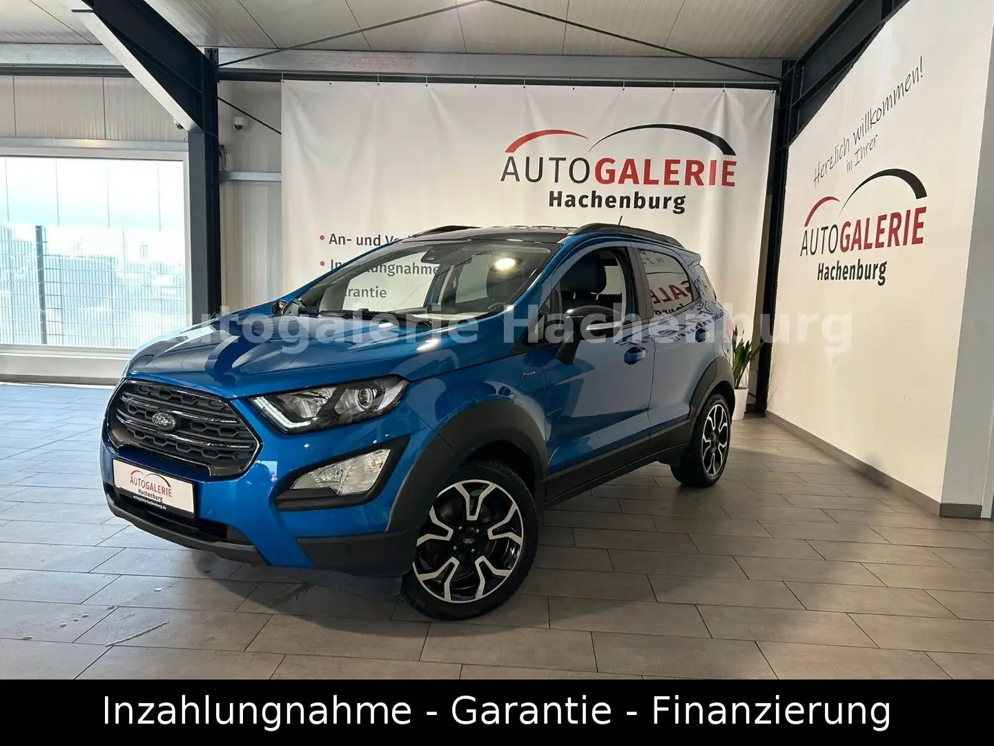 Ford EcoSport Active/TOP Ausstattung/GARANTIE/EURO 6 Blau - 1