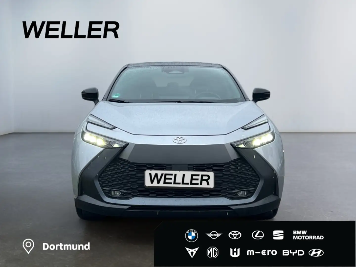 Toyota C-HR 1.8 Hybrid Teamplayer *LED*el Heck*SHZ*CAM* Silber - 2