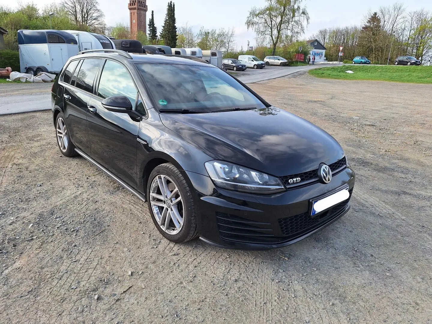 Volkswagen Golf GTD Variant TÜV NEU, BlueMotion 2.0TDI DSG Noir - 2