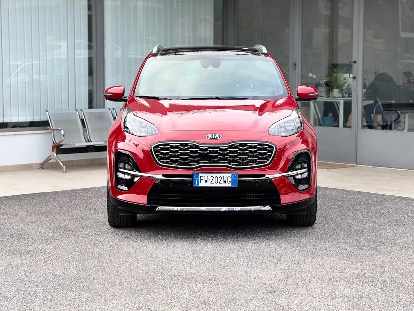 Kia Sportage 1.6 Diesel 136CV E6 GT Line Automatica - 2019 Rosso - 2