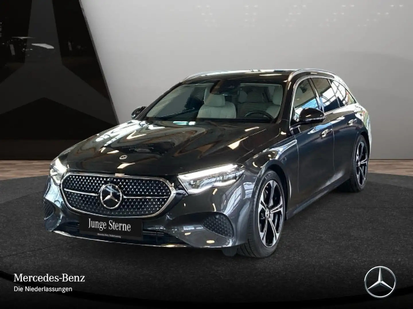 Mercedes-Benz E 300 de T 4M Hybrid Avantgarde Fahrass 360° AHK Gris - 2