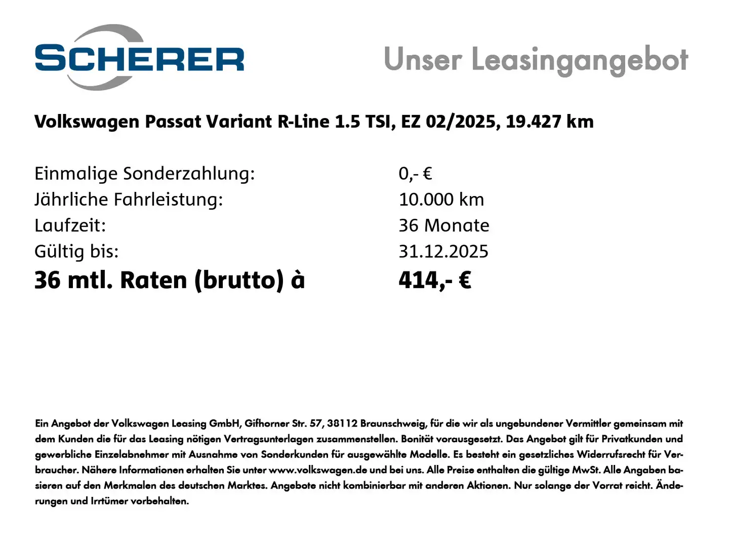 Volkswagen Passat Variant R-Line 1.5 TSI e-Hybrid PANO AHK Blau - 2