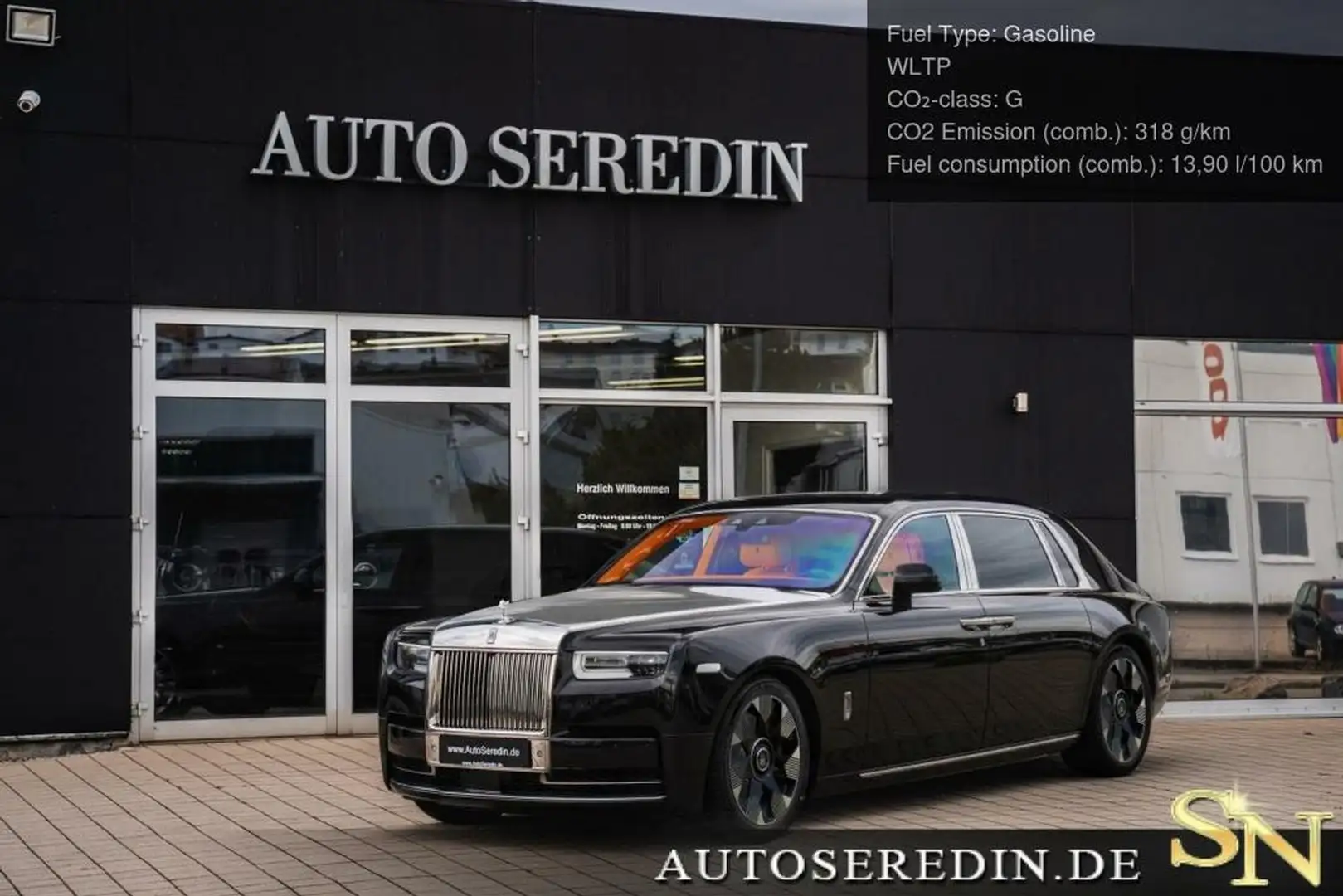 Rolls-Royce Phantom EWB+4-SEATS+BESPOKE+SHOOTING STAR+FOOT REST Blau - 1