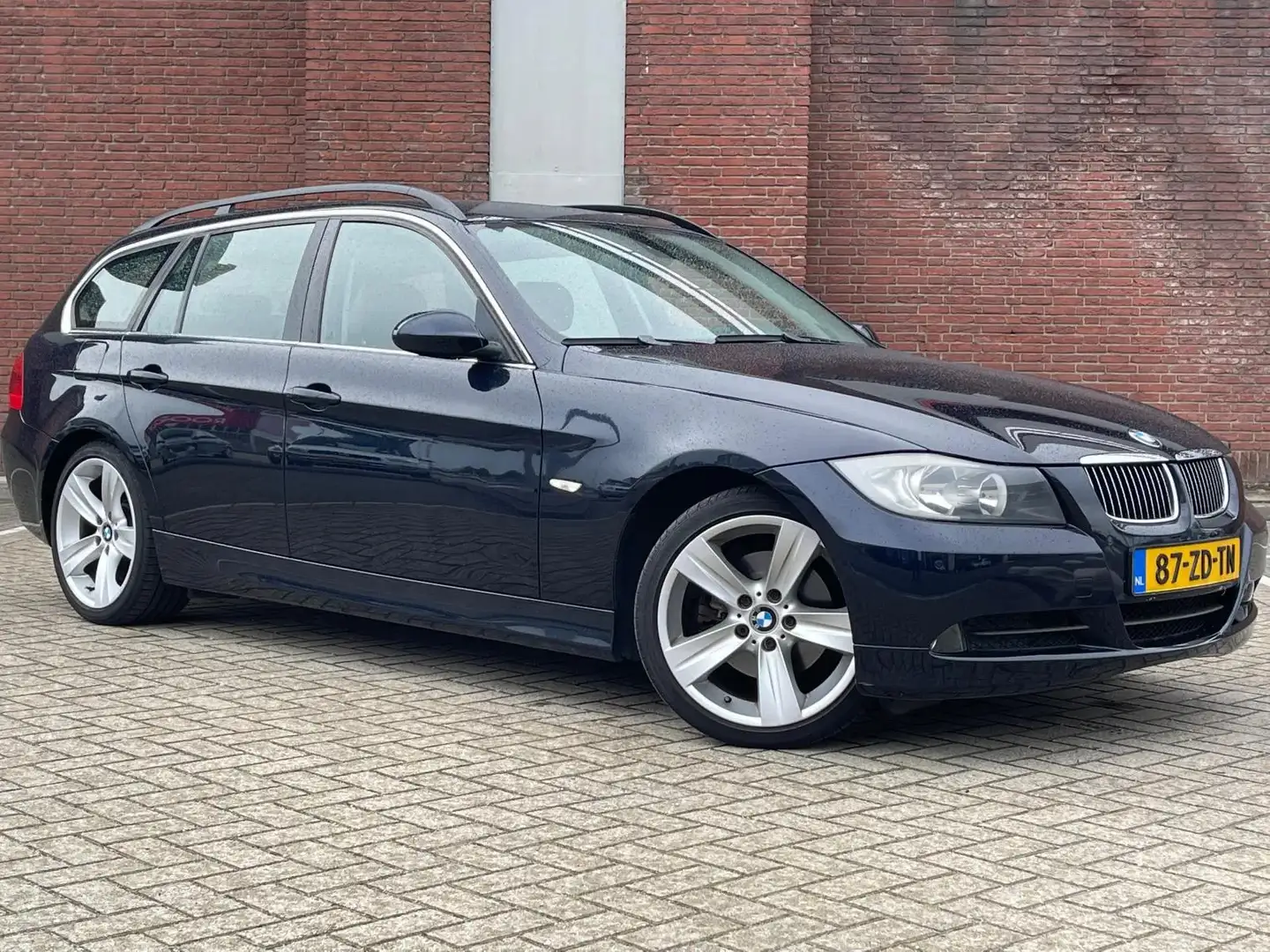 BMW 325 3-serie 325i TOURING|AUTOMAAT|NAVI|LEDER|GOED-ONDE Blu/Azzurro - 1
