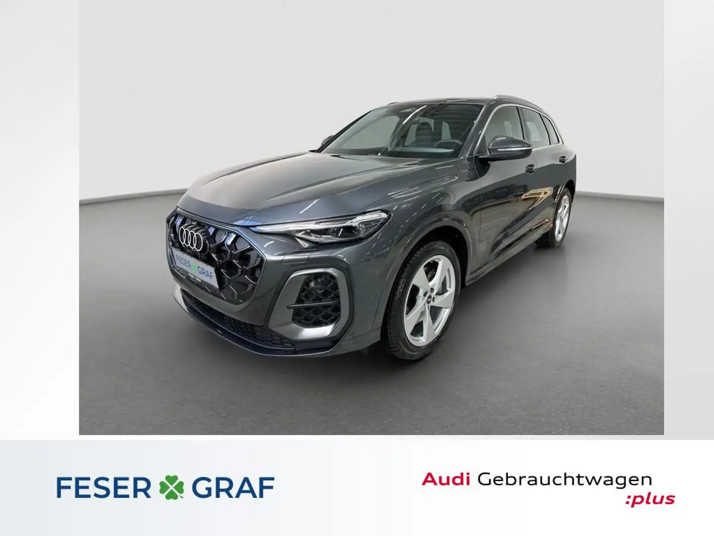 Audi Q5 S Line 40 TDI qu. Air HUD 360° ACC Grau - 1