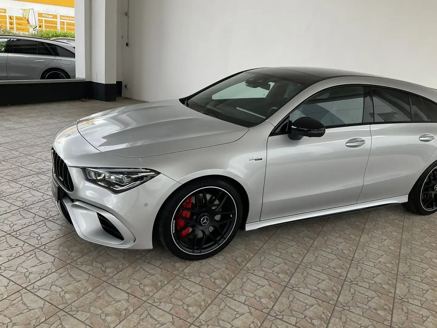 Mercedes-Benz CLA 45 AMG CLA 45 AMG S 4M+ Pano.-Dach/Distronic/Kamera Srebrny - 2