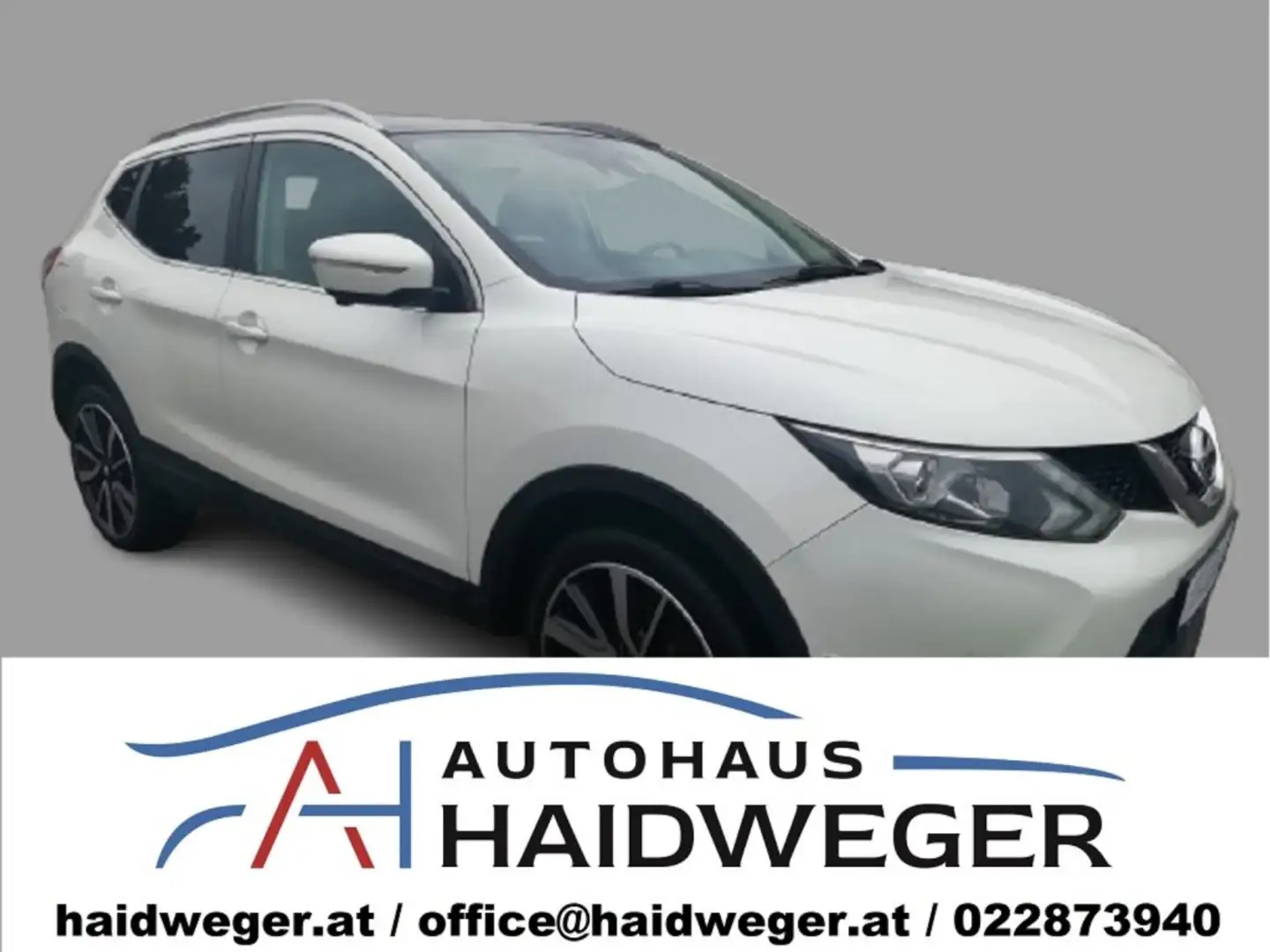 Nissan Qashqai 1,2 DIG-T Tekna Weiß - 1