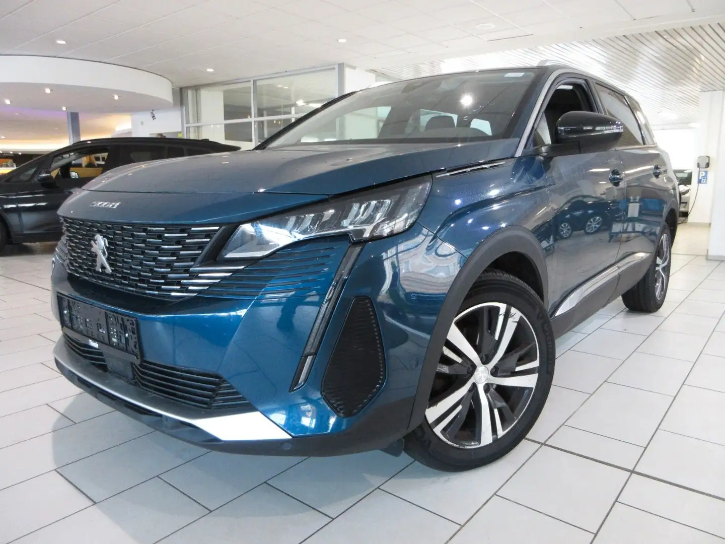 Peugeot 5008 Allure 1.2T LED/NAVI/PDC/R´CAM/BLIS Kék - 1