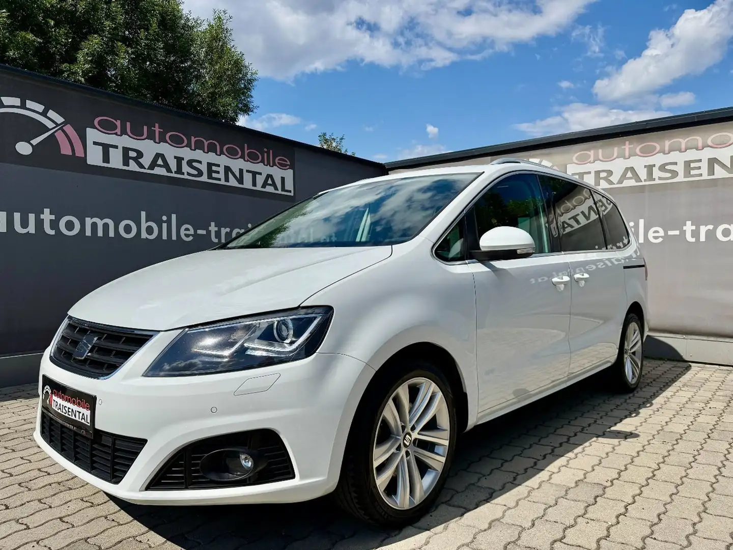 SEAT Alhambra 2.0 TDI GT Executive Plus /AHV/Kamera/Bi-Xenon/P Weiß - 1
