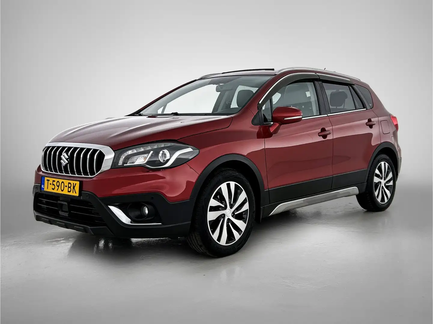 Suzuki S-Cross 1.4 Boosterjet AllGrip High Executive | Trekhaak | Rood - 1