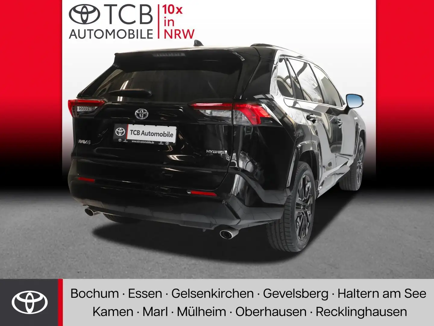 Toyota RAV 4 2.5 Hybrid 4x4 BLACK EDITION *CARPLAY*360°KAMERA Noir - 2