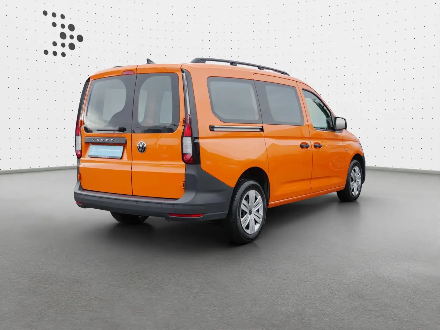 Volkswagen Caddy Caddy Cargo Maxi 2.0 TDI LR*Fenster*AHK*Navi*EPH Orange - 2