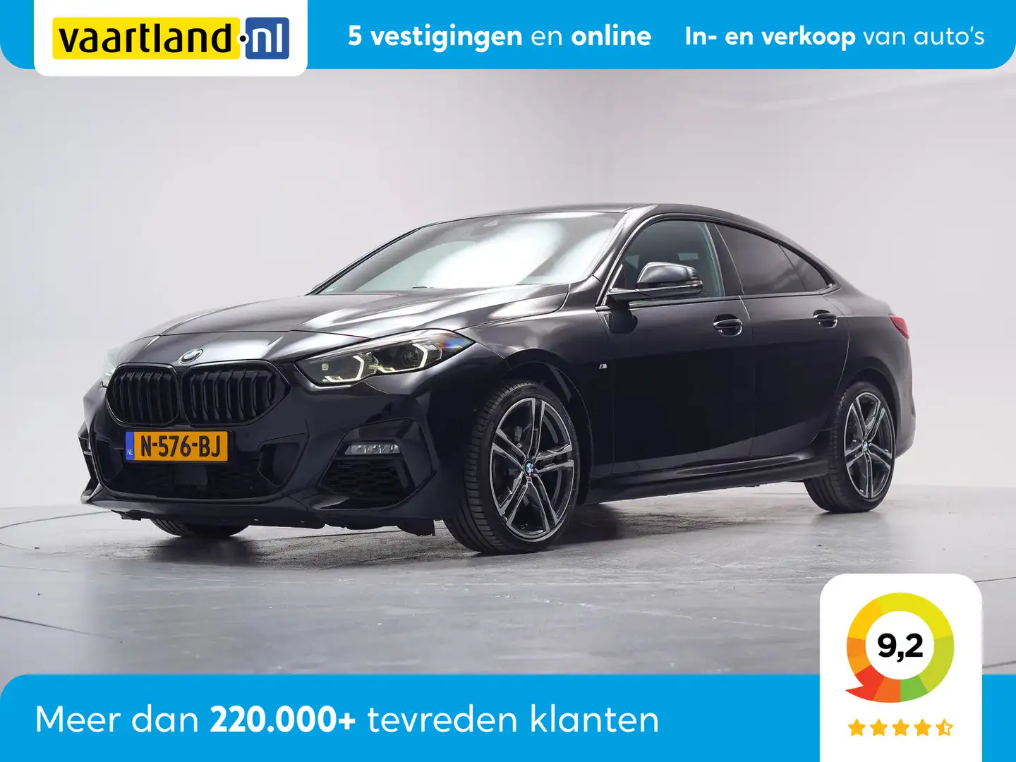 BMW 218 2-serie Gran Coupe 218i M Sport High Executive Aut Noir - 1