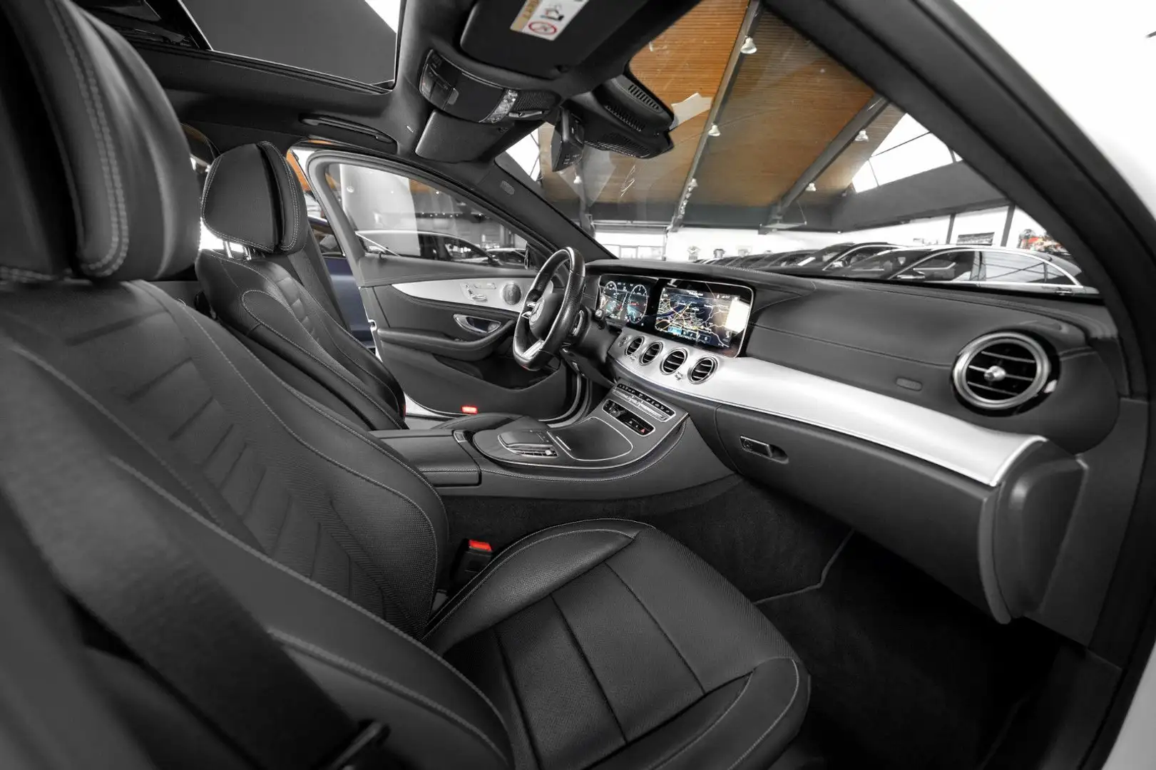 Mercedes-Benz E 400 d 4M #100%VOLL #AMG-LINE #MANUFAKTUR #1.HD Blanc - 2