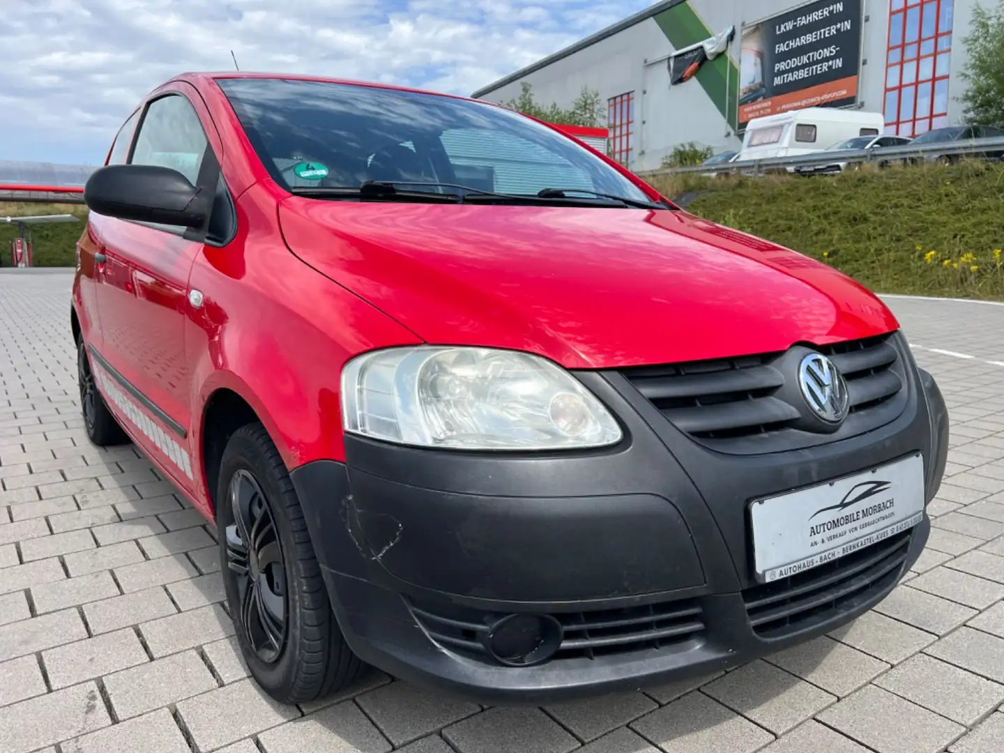 Volkswagen Fox Basis 1.2*EURO4*TÜV*BLUETOOTH* Rot - 2