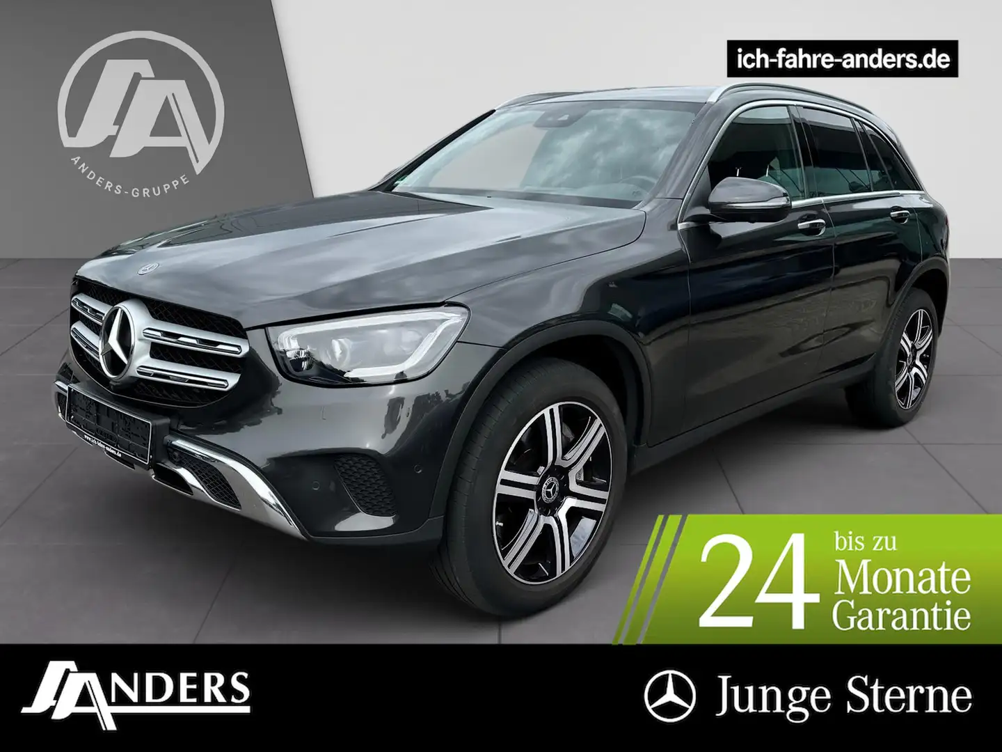 Mercedes-Benz GLC 200 4M AMG-Int+MBUX+M-BEAM+360+AHK+Distr+Key Grau - 1