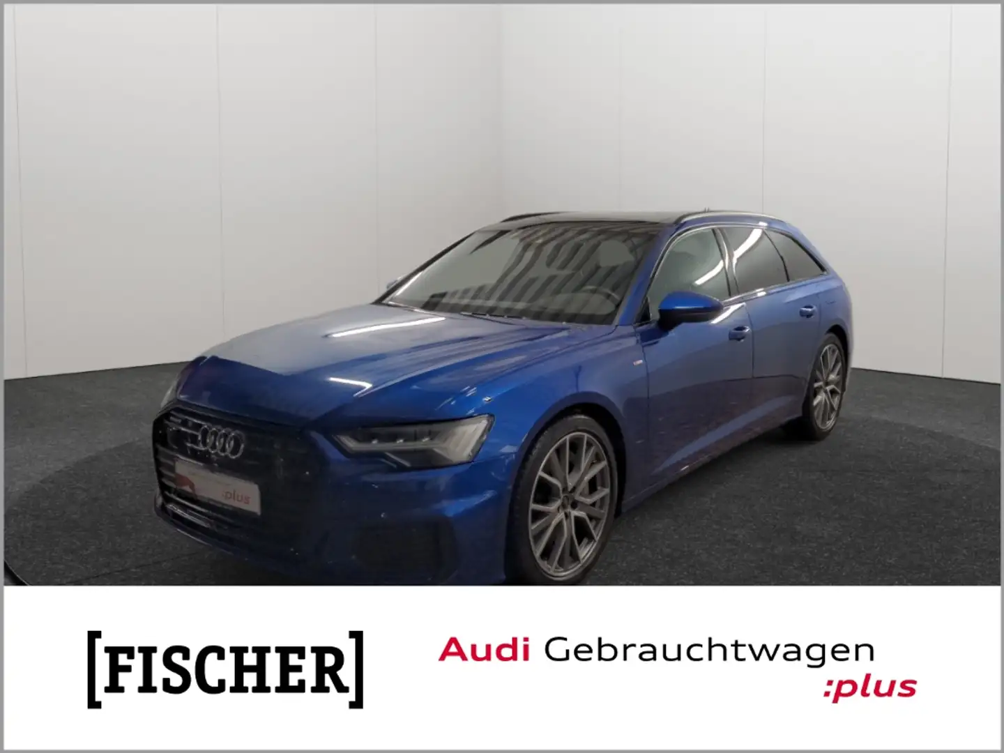 Audi A6 Avant 50TFSIe quattro S tronic Matrix AHK Navi HUD Blau - 1