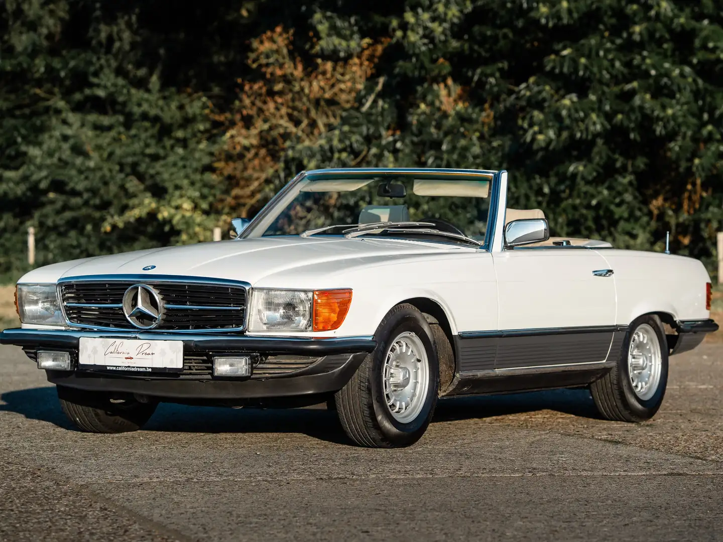 Mercedes-Benz SL 500 Only 102k km - Original 4 seat Weiß - 1