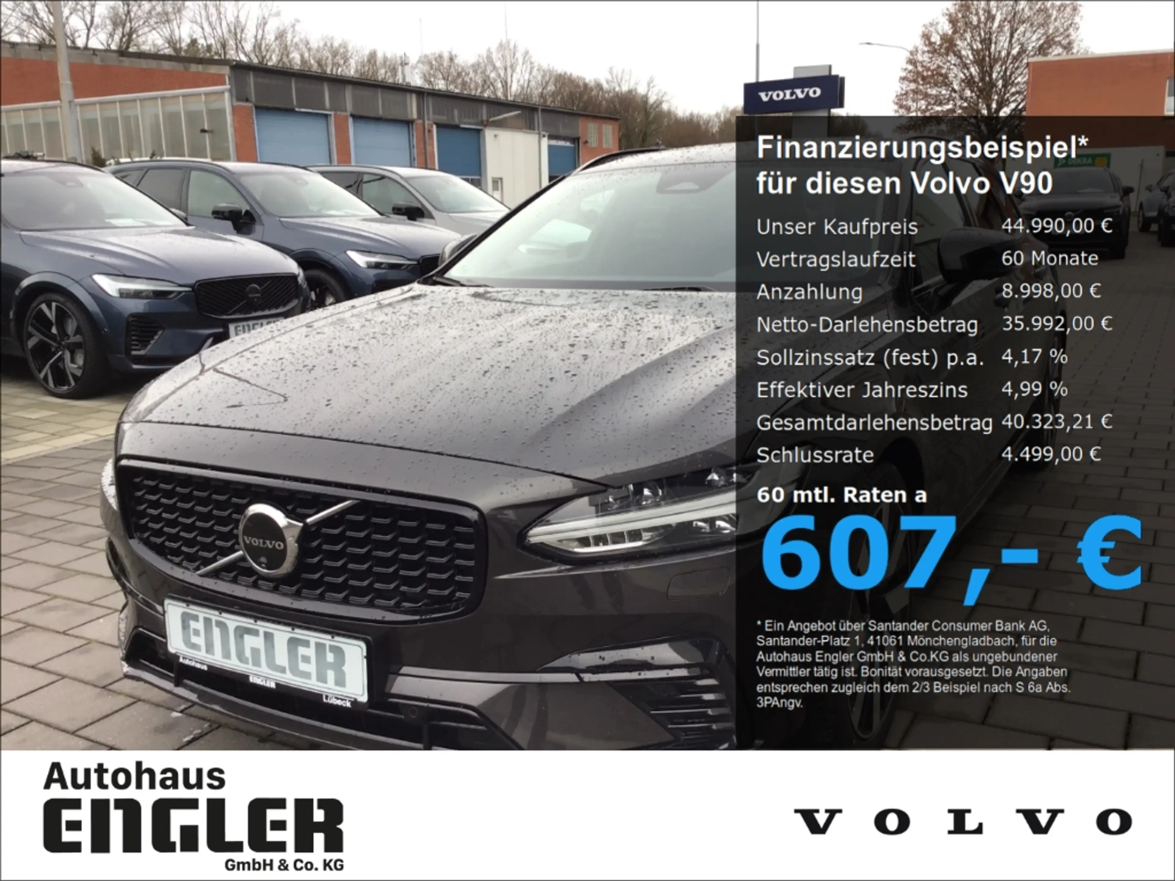Volvo V90 T6 Plus Dark AWD Stdhzg. PanoDach 360° Cam