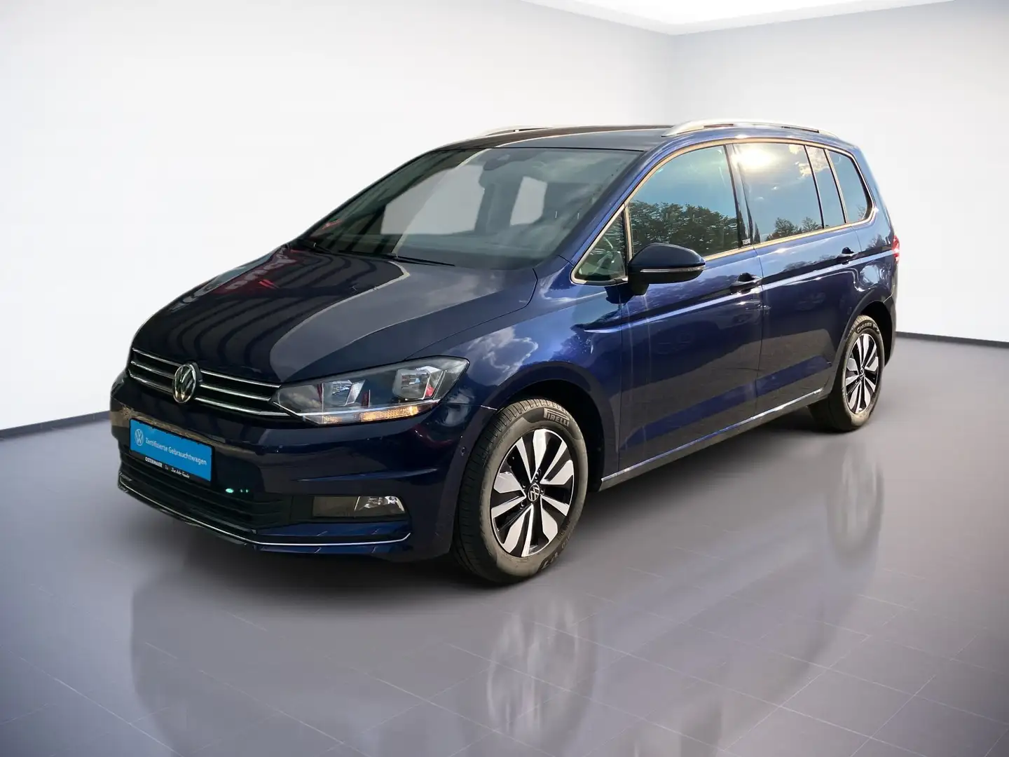 Volkswagen Touran MOVE 2.0TDI 150PS DSG ACC.5J-G.AHK.STHZG.KAMERA.NA Bleu - 2