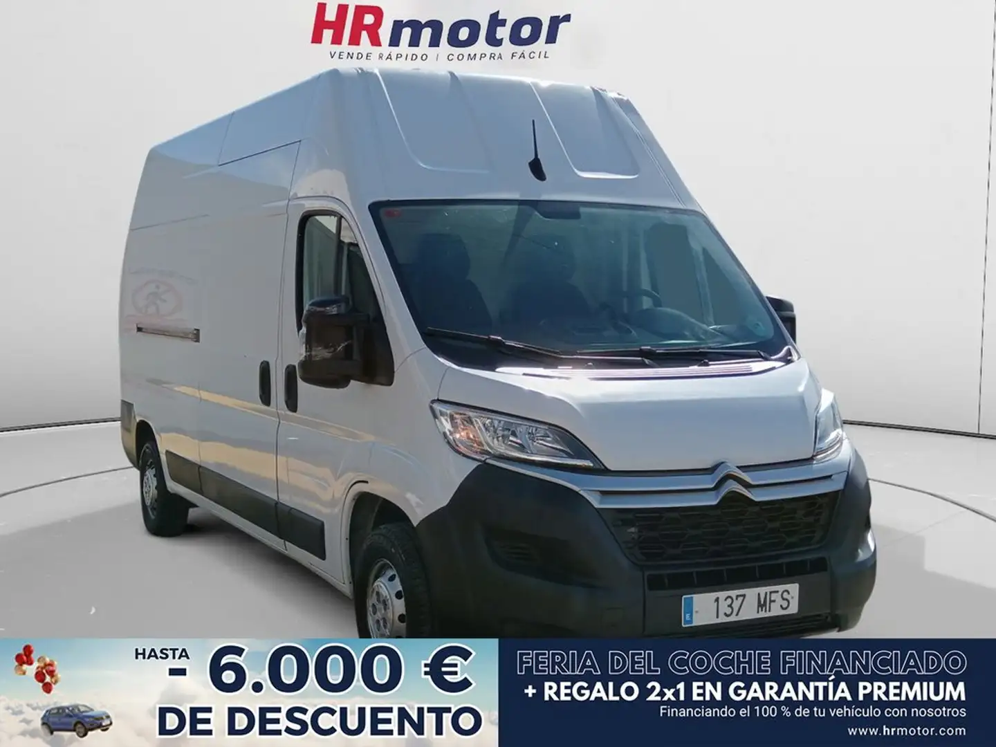 Citroen Jumper 35 L3H3 BlueHDi 140 Blanco - 1