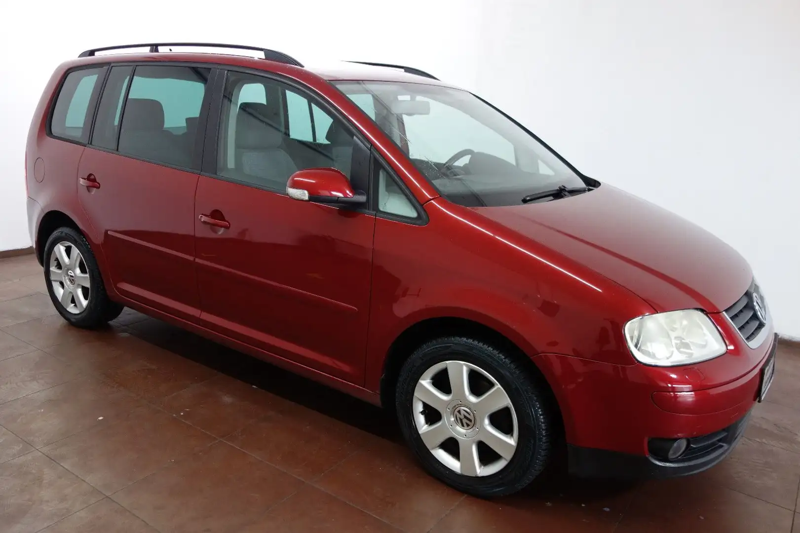 Volkswagen Touran 2.0 TDI DSG/Navi/Stdhzng/Klimaautomatik Rot - 1