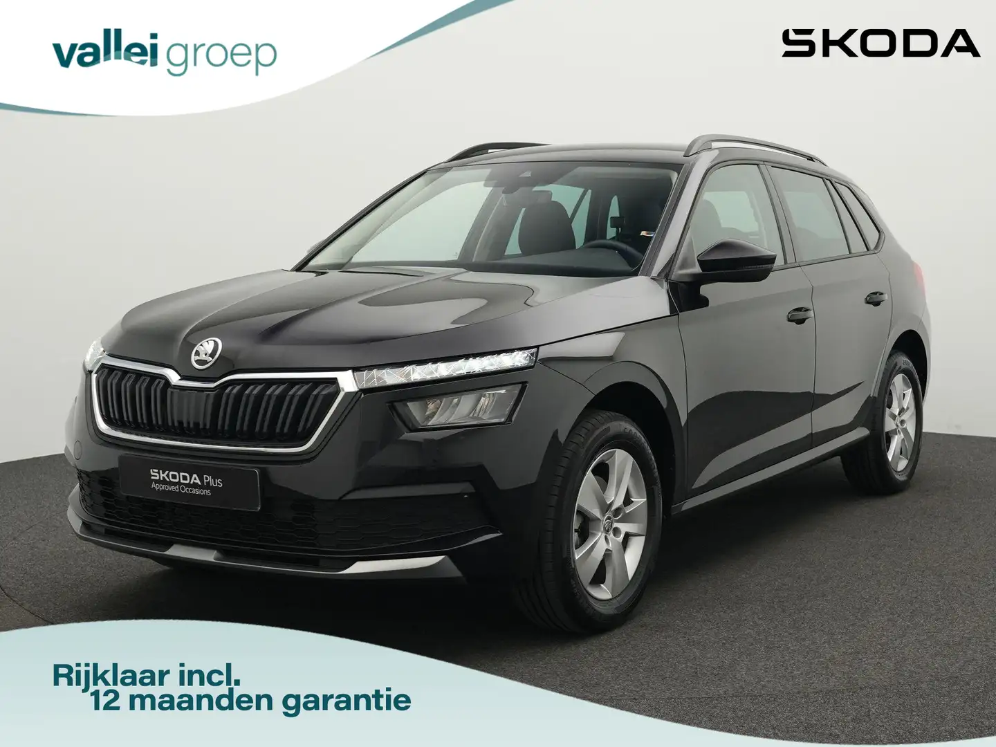 Skoda Kamiq 1.0 TSI 110 pk DSG Ambition | Parkeersensoren acht Noir - 1