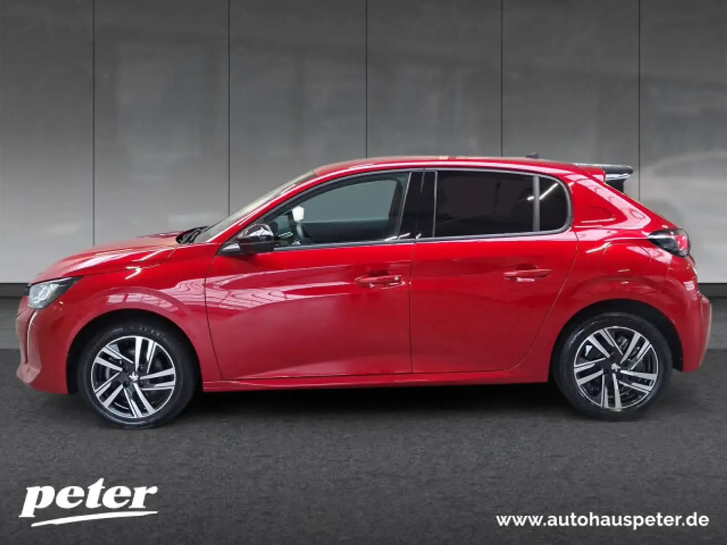 Peugeot 208 208 Allure Pack 100 EAT8 +Klima+SHZ+Kamera+ Rood - 2