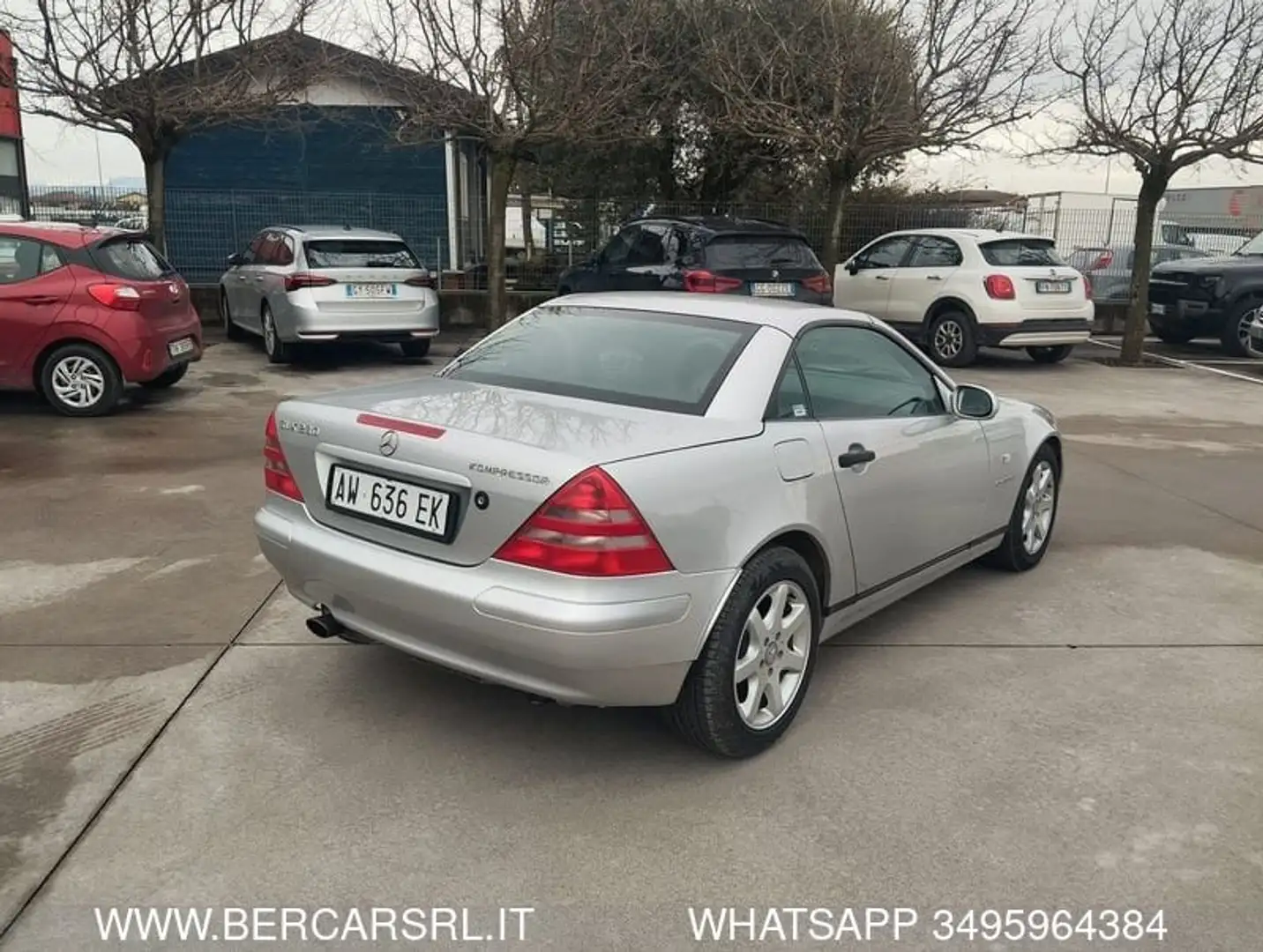 Mercedes-Benz SLK 230 Roadster *ISCRITTA ASI* Plateado - 2