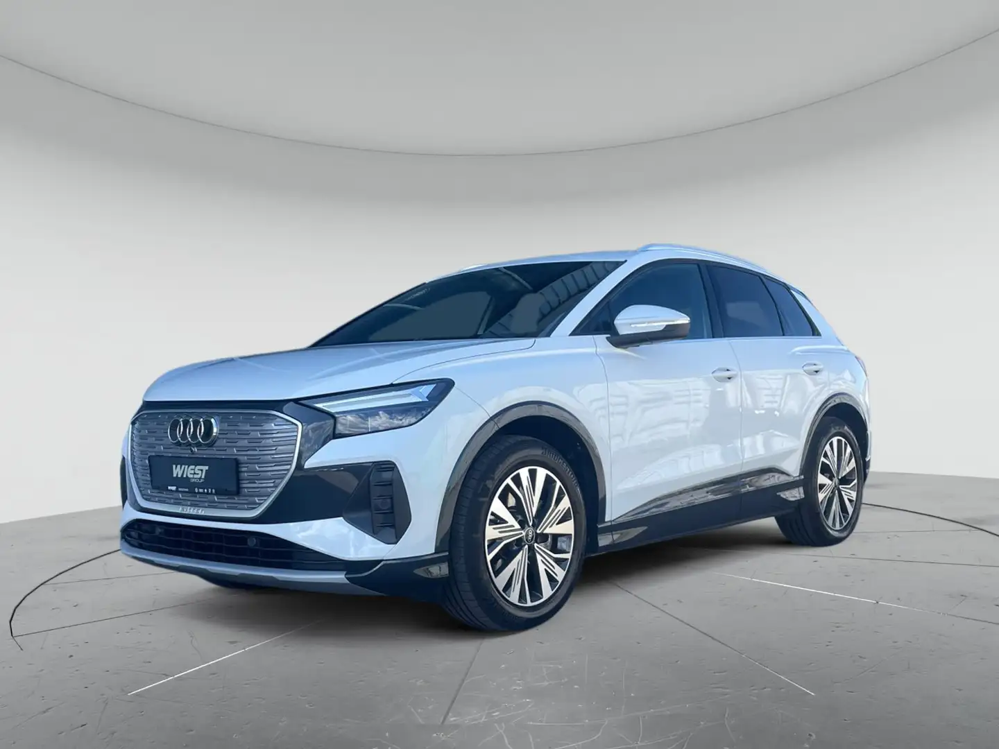 Audi Q4 e-tron 40 avanced S line Int. Navi SHZ LED Blanc - 2