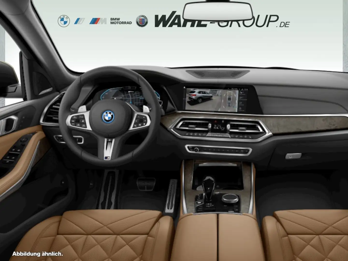 BMW X5 xDrive45e M SPORT AHK PANO LUFT LASER AKUSTIK HUD Beige - 2