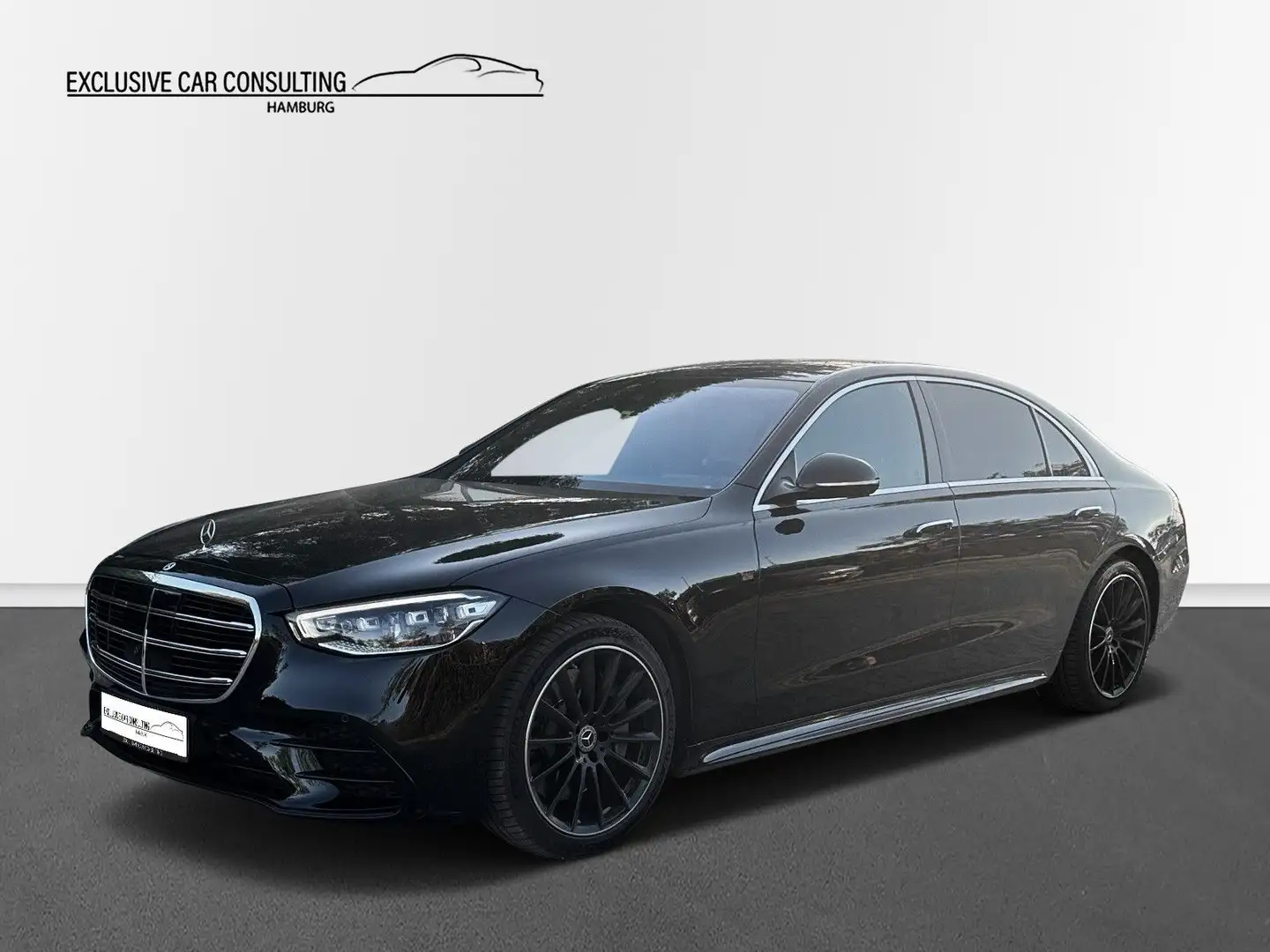 Mercedes-Benz S 400 d 4Matic L AMG Line *Pano *360° *Headup Black - 1