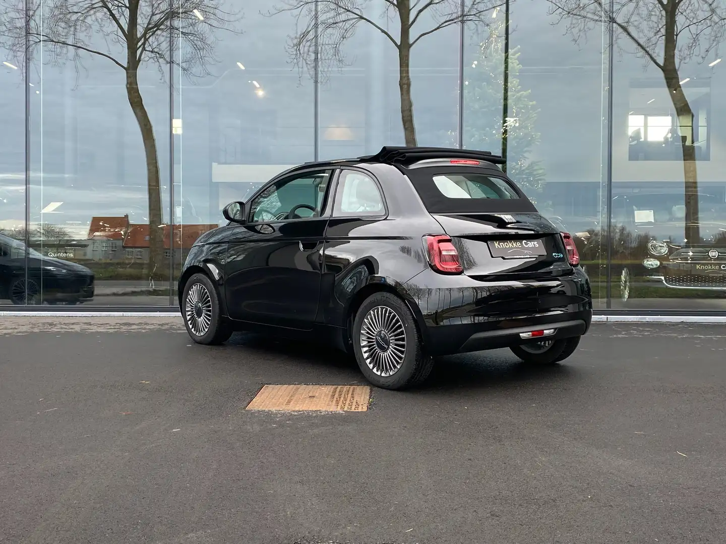 Fiat 500e Cabrio,Icon type,Gps,Parkeerhulp,Alu velgen,LED, Noir - 2