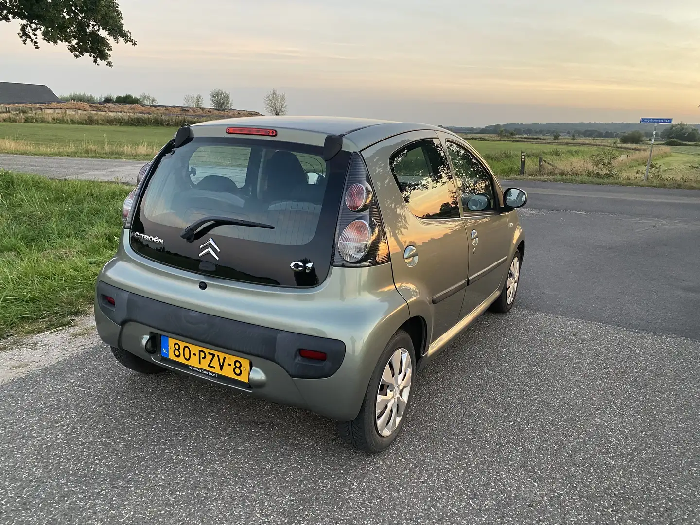 Citroen C1 1.0-12V Ambiance airco Verde - 2