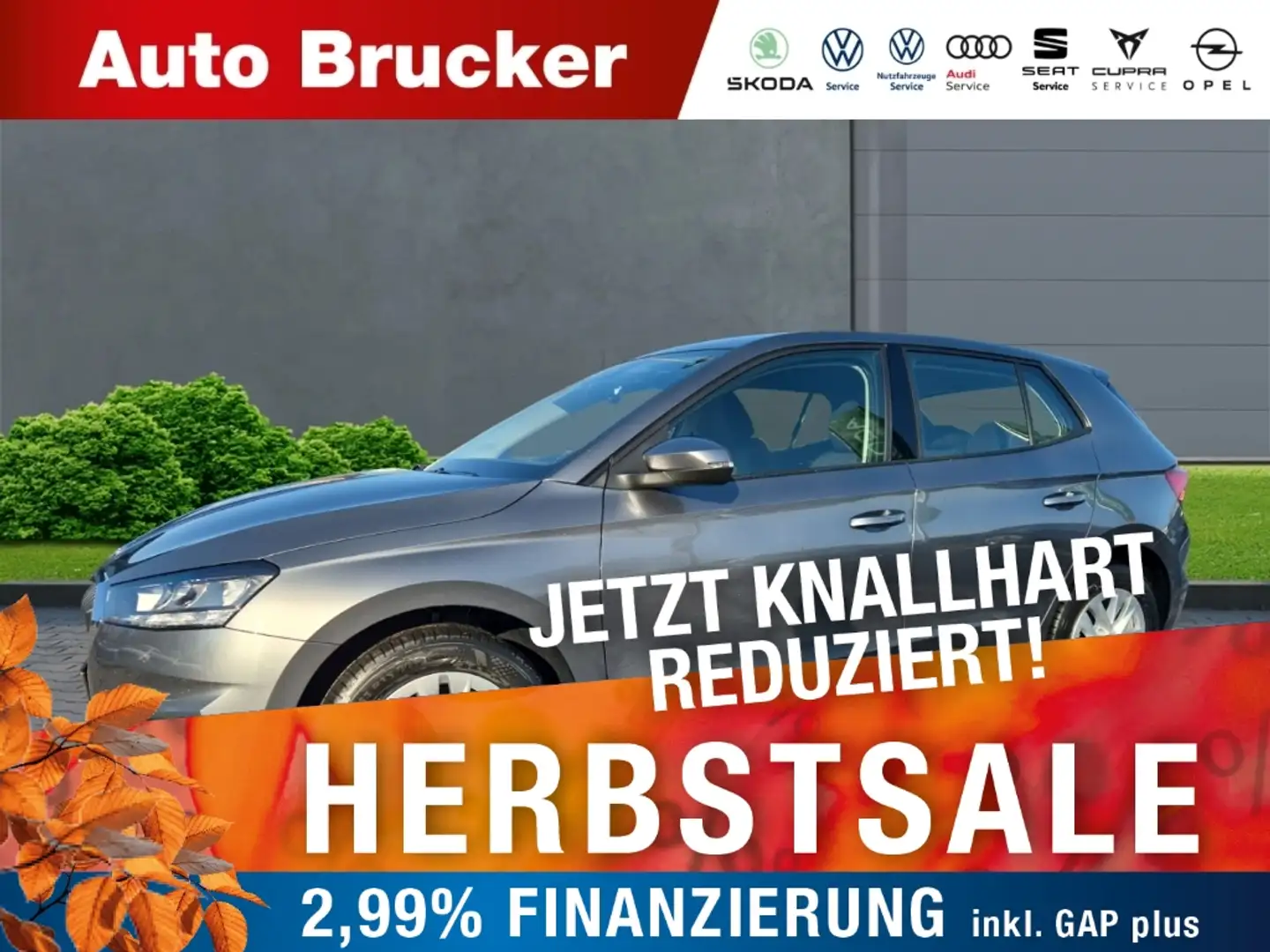 Skoda Fabia Selection  1.0 MPI+Klimaanlage+Sitzheizung+Alufelg Gri - 1