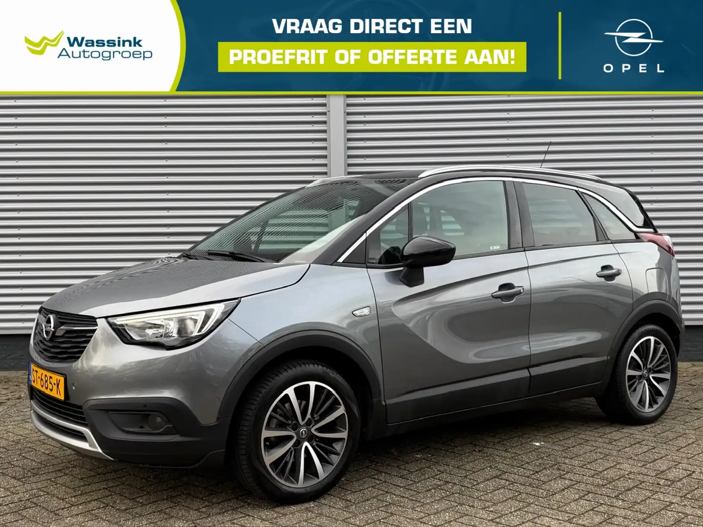Opel Crossland X 1.2 Turbo 130pk Start/Stop Innovation | AGR Stoel Gris - 1