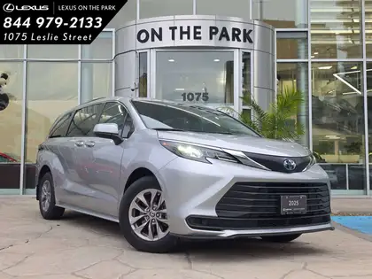 Silver 2025 Toyota Sienna Minivan All-Wheel Drive Automatic