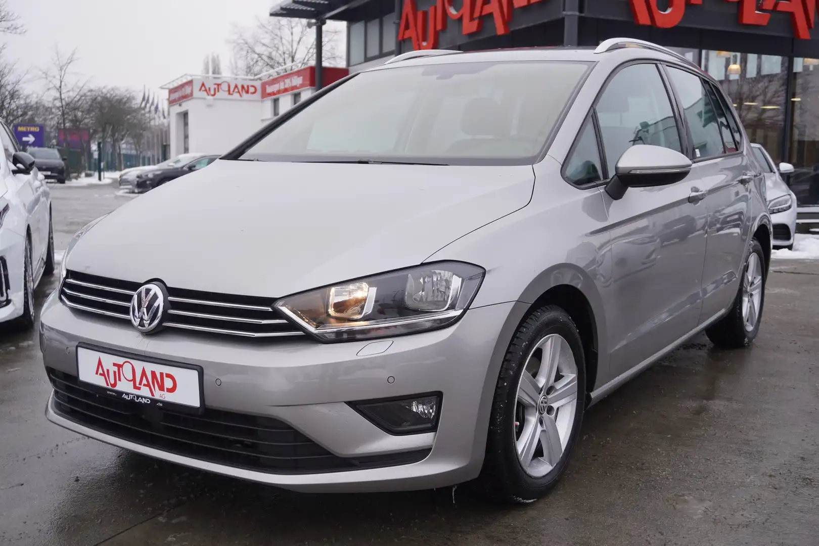 Volkswagen Golf Sportsvan VII 1.4 TSI Sitzheizung Klima PDC Argent - 2