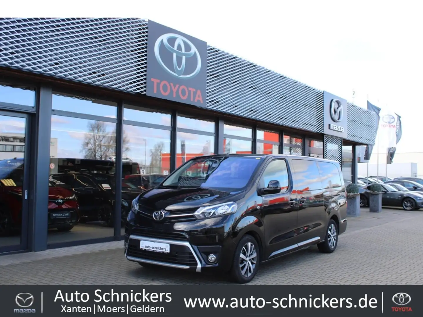 Toyota Proace VERSO L2 SHUTTLE COMFORT+NAV+GJ-RÄDER!! Negro - 1