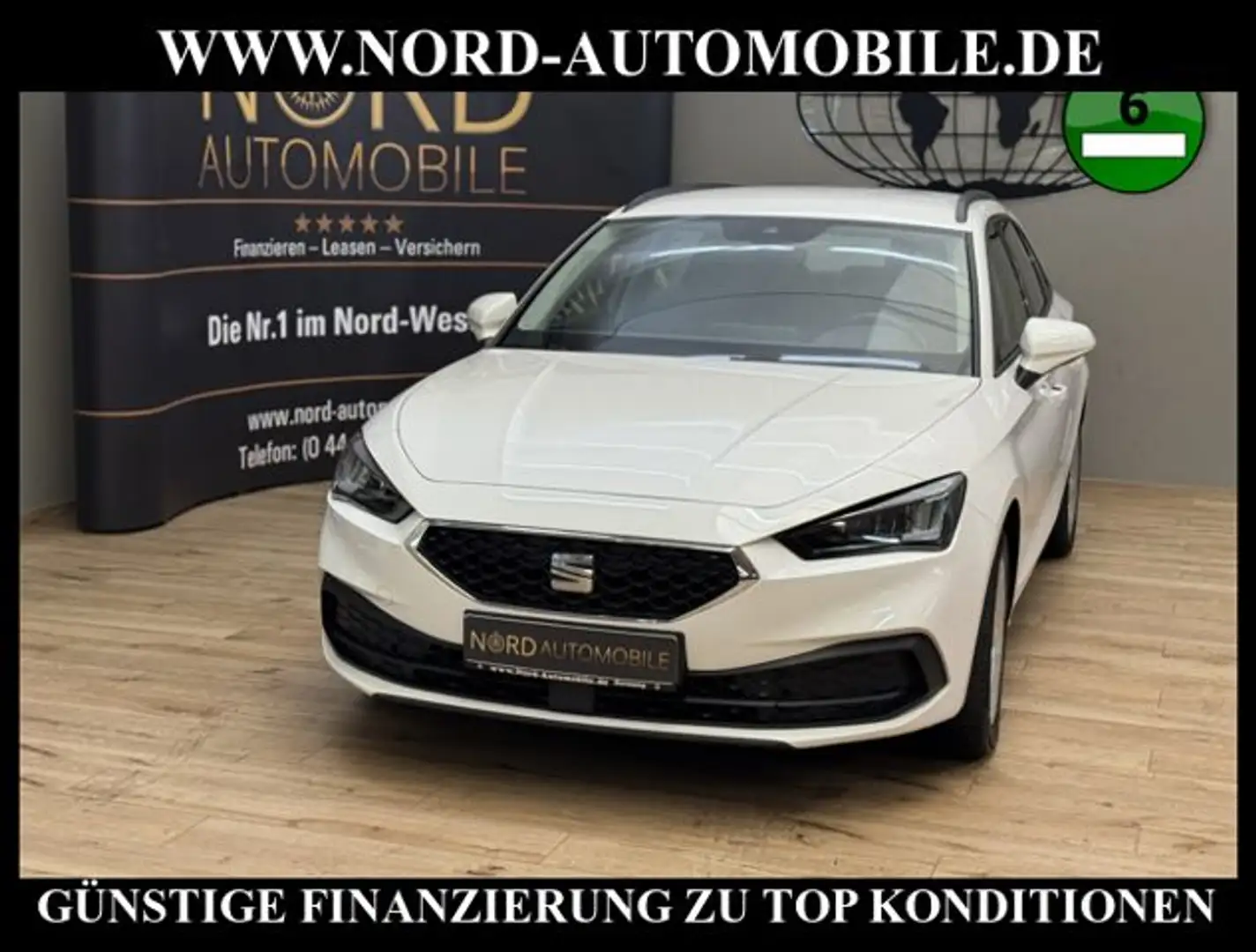 SEAT Leon SP Reference 1.0 TSI Virt.Cockp/Navi/LED Reference Weiß - 1