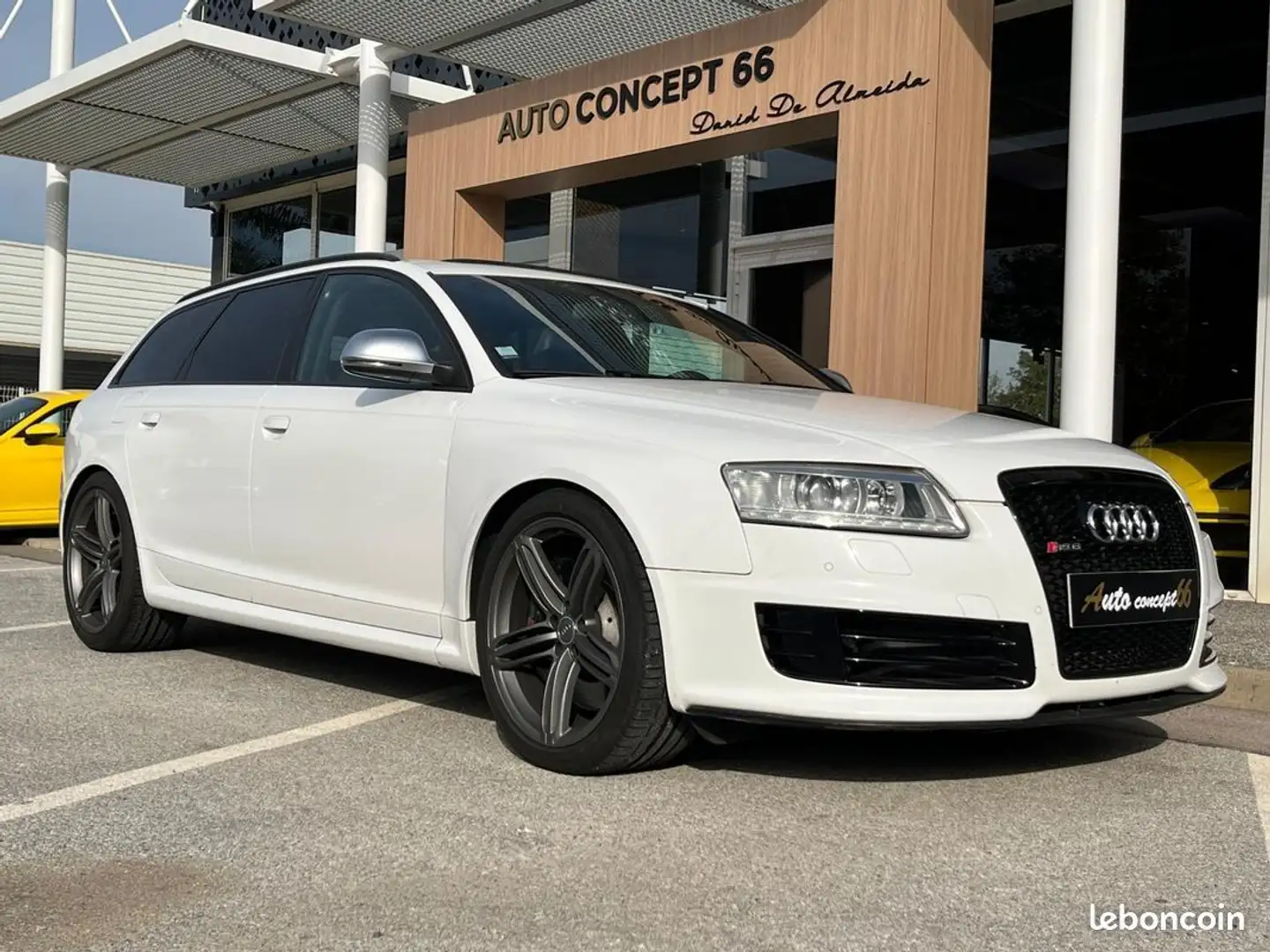 Audi RS6 Avant 5.0 V10 Tfsi 580ch Quattro Tiptronic Blanc - 1