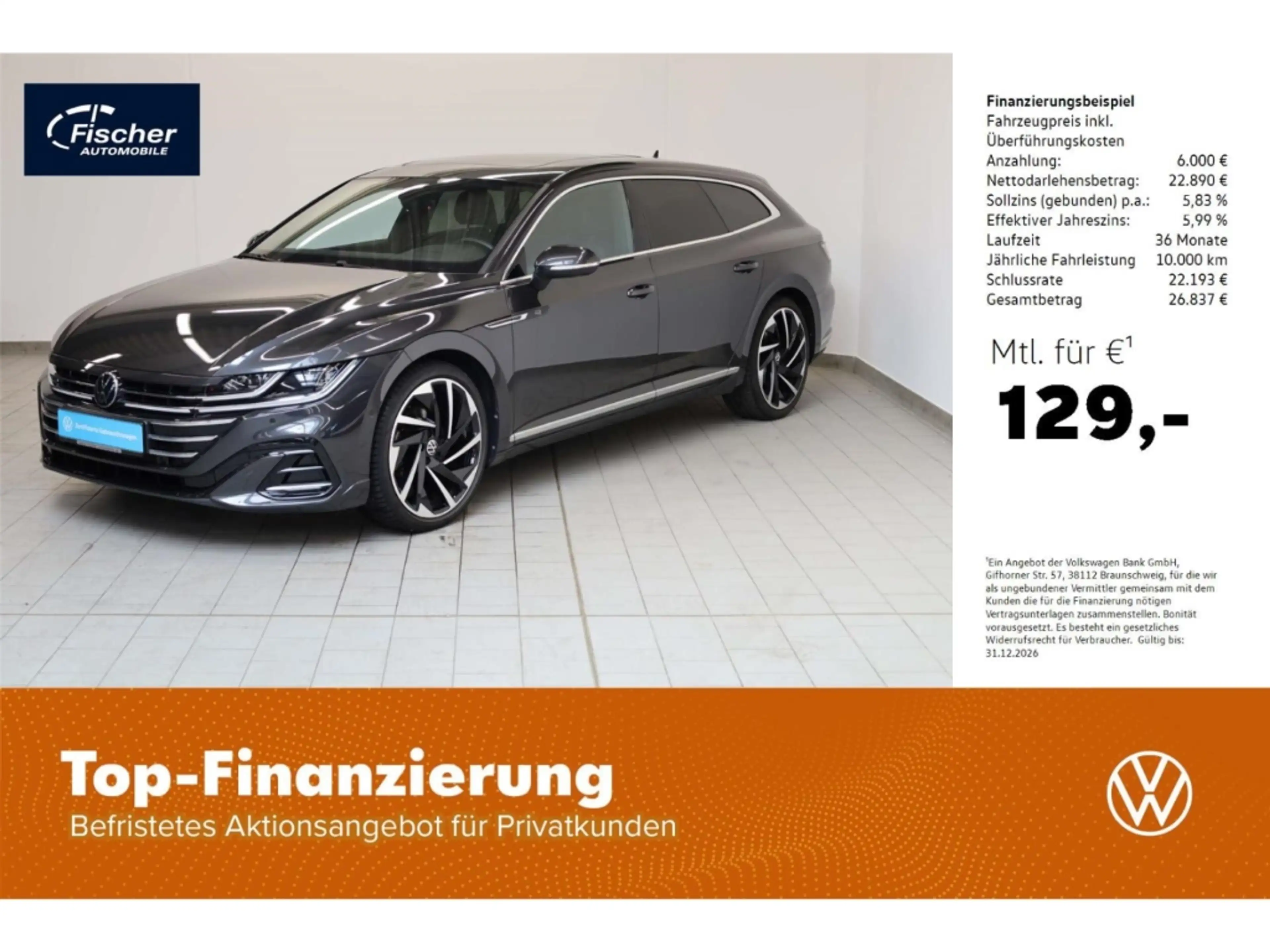 Volkswagen Arteon Shooting Brake 2.0 TDI 4Motion R-Line DSG
