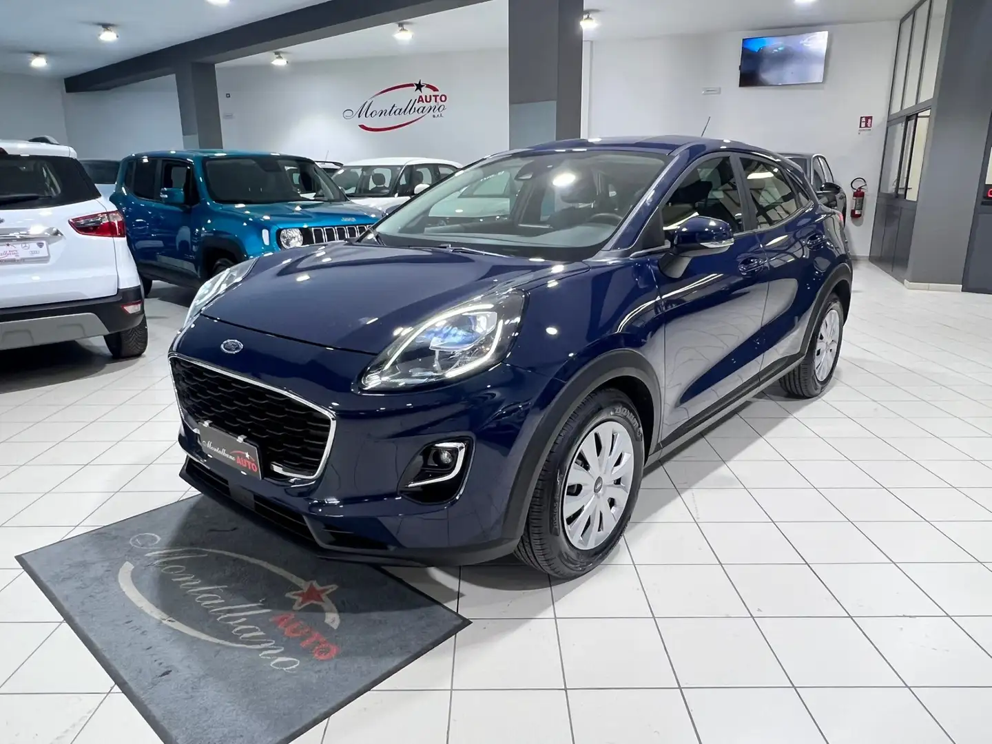 Ford Puma 1.5 EcoBlue 120 CV S&S Connect Blauw - 1