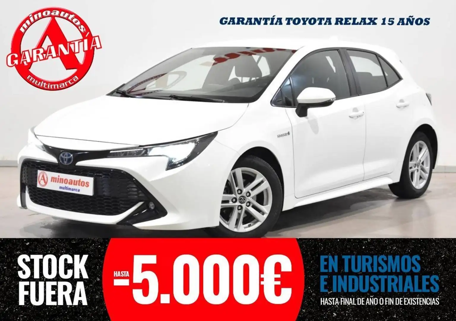 Toyota Corolla 1.8 HYBRIDE 125H E-CVT BUSINESS Blanco - 1