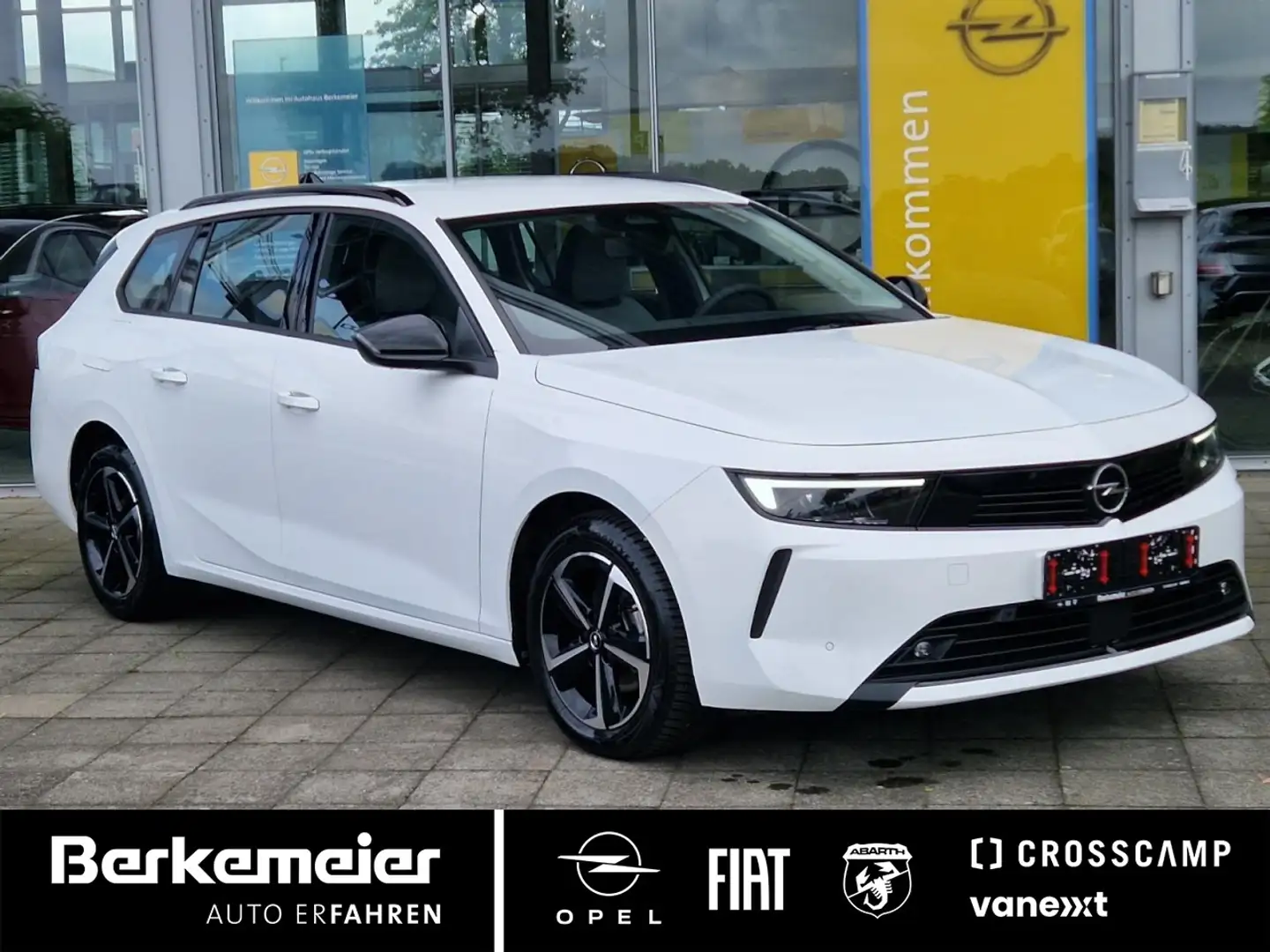 Opel Astra ST 1.2 Edition **Rückfahrkamera/Allwetter** Weiß - 1