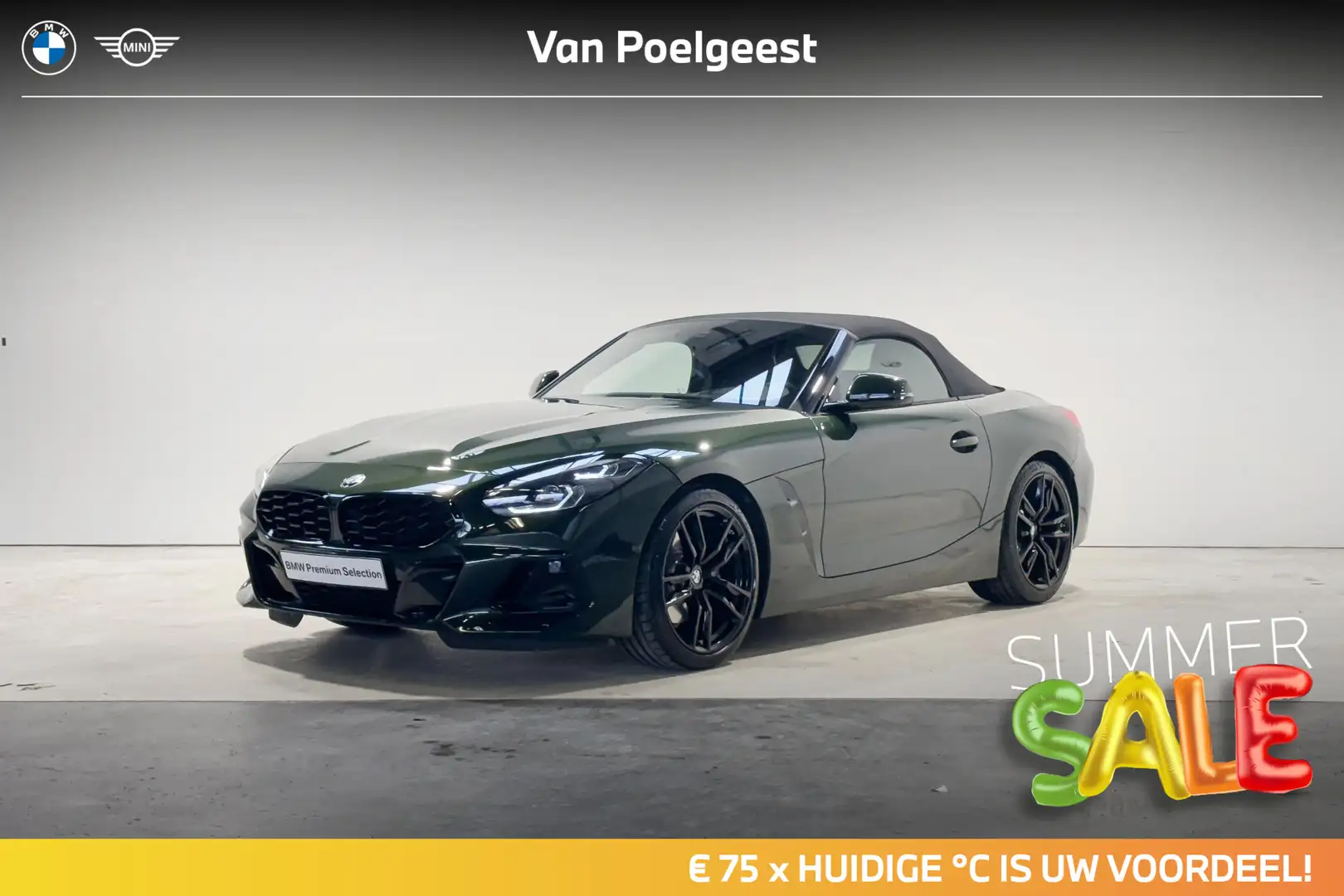 BMW Z4 sDrive20i M Sportpakket Aut. | Summer Sale 75 Groen - 1