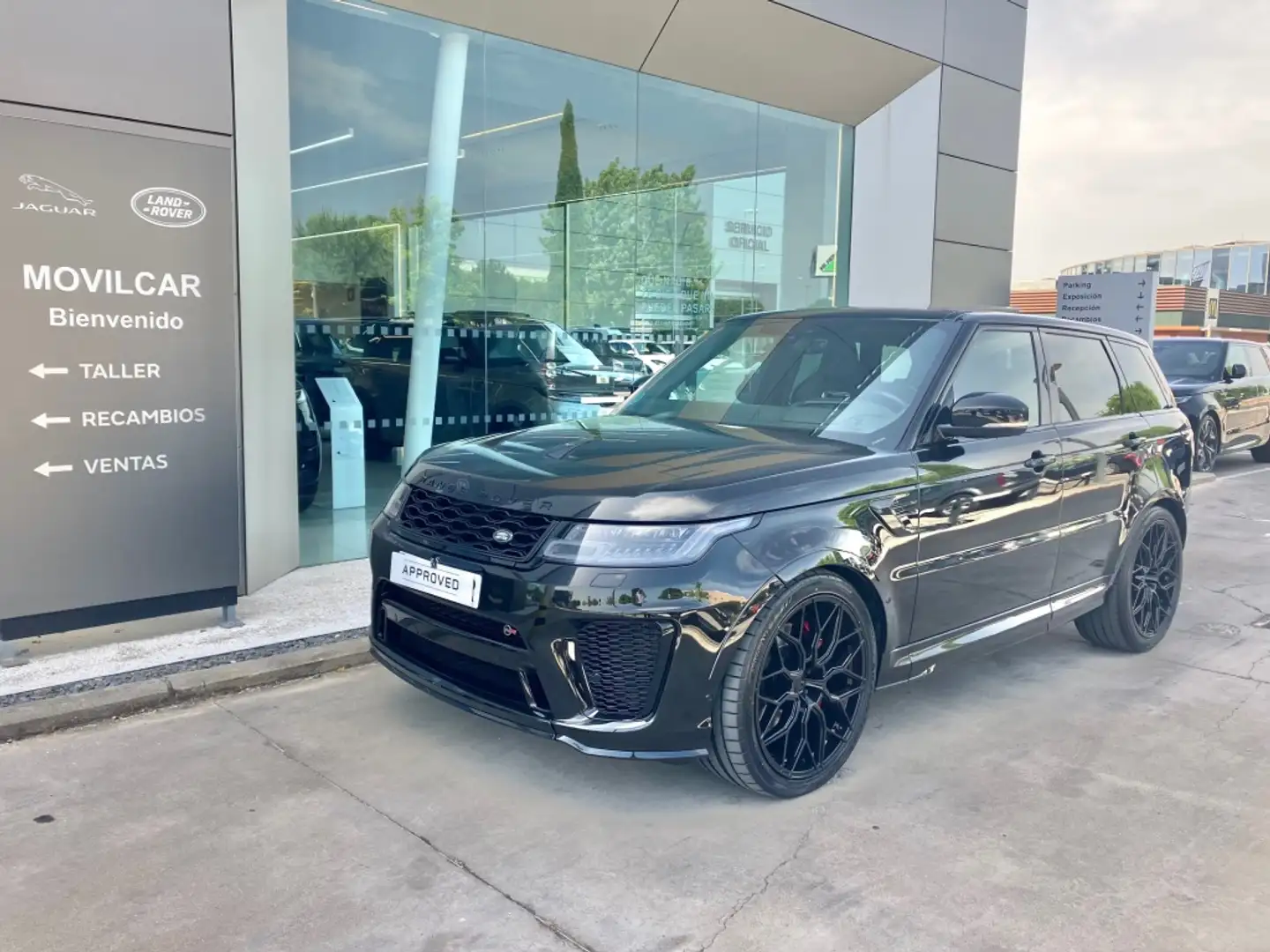 Land Rover Range Rover Sport 5.0 V8 SC SVR Aut. Negro - 1