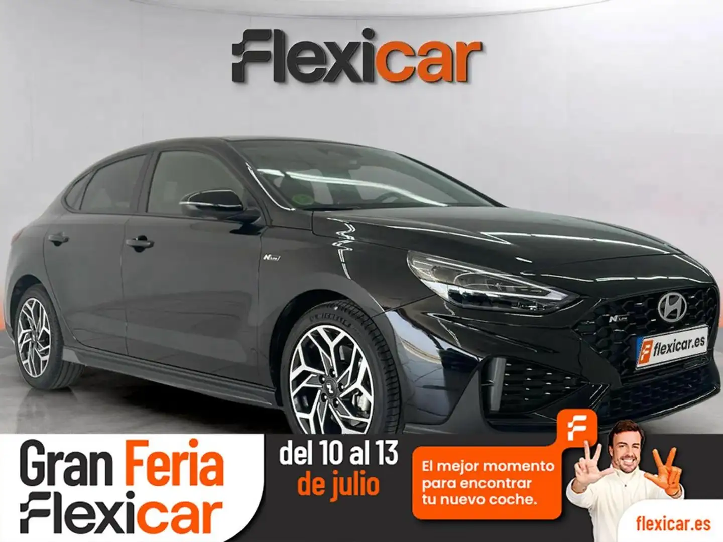 Hyundai i30 1.0 TGDI N Line Fastback Zwart - 1