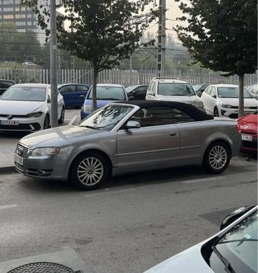 Audi Cabriolet Cabrio 2.0TDI Plateado - 1